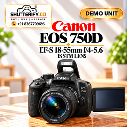Demo Canon EOS 750D + 18-55mm IS STM lens C07