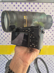 Sony alpha 6400 mirrorless camera with 3.5-5.6/18-135mm OSS lens