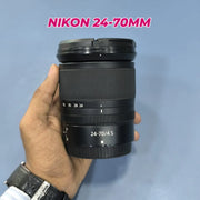 b) Nikon Z Mount 24-70mm f/4 S Standard Zoom Lens – SK1006