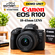 Demo Canon EOS R100 Mirrorless Camera with 18-45mm STM Lens C14