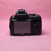 Pre-owned Nikon D3000 DSLR Camera with AF-S DX 18-55mm f/3.5-5.6G Lens | AS27