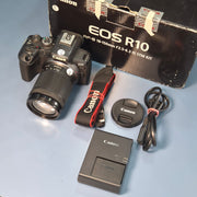 Pre-owned Canon EOS R10 + RF-S 18-150mm F3.5-6.3 IS STM | AS04