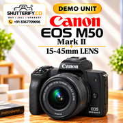 Demo Canon EOS M50 Mark II with 15-45mm IS STM Lens C13