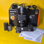 Demo Unit Sony Alpha a6400 Mirrorless Camera + 18-135mm OSS Lens AS03