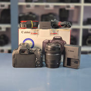 Demo Unit Canon EOS 200D DSLR Camera with EF-S 18-55mm IS STM Lens | AS21