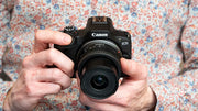 Demo Canon EOS R100 Mirrorless Camera with 18-45mm STM Lens C14