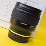 a) Tamron 24mm f/2.8 Di III OSD M1:2 Lens | Full-Frame Wide-Angle Prime for Sony E-Mount