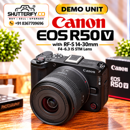 Demo Canon EOS R50V + RF-S 14-30mm IS STM lens C23
