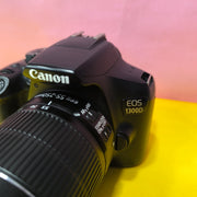 Canon EOS 1300D with EF-S 55-250mm f/4-5.6 IS II Lens