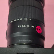 Demo Unit Sony alpha 6700 Mirrorless Camera + FE 18-135mm lens AS12