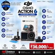Demo Unit DJI Osmo Action 6 Standard Combo | Action Camera | AS01