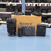 Pre-owned Sony FX30 Cinema line Camera + FE 18-105mm G OSS lens AS06