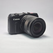 Pre-owned Canon EOS M Camera + EF-M 18-55mm IS STM lens AS56