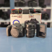 Demo Unit Canon EOS 200D DSLR Camera with EF-S 18-55mm IS STM Lens | AS21
