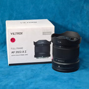 Demo Unit Viltrox AF 20mm F2.8 Z lens AS41