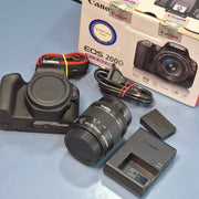 Demo Unit Canon EOS 200D DSLR Camera with EF-S 18-55mm IS STM Lens | AS21