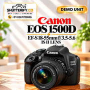 Demo Canon EOS 1500D DSLR Camera with 18-55mm IS II Lens C10